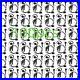 100X 2Pin PTT Swivel Earpiece For CLS1110 CLS1410 CP200 CP200d CP150 CP185 Radio