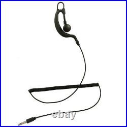 100pcs 3.5mm Single Listen Earpiece Headset for Walkie Talkie Speaker Mic Radio