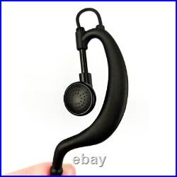 100pcs 3.5mm Single Listen Earpiece Headset for Walkie Talkie Speaker Mic Radio