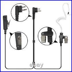10PCS Security Earpiece Compatible with CP200 CP185 CP140 CLS1110 RDM2070D Radio