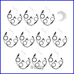 10X Radio Security Earpieces with Extra Tube and PTT for Yaesu FT-4VR FT-25R