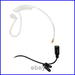 10-Pack 2-Wire Acoustic Tube PTT Earpiece for Hytera Radios PD602G PD662 PD682