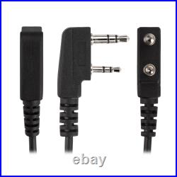 10 Pack Elastic Adjustable Single Muff Headphone for Kenwood NX-320E2 NX-3220E2