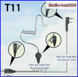 10pcs Headset Earpiece Mic For Radio NX220 NX320 NX420 TK2312 TK3300 TK3160