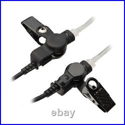 10ps Comfort Fit 2-Wire Two Way Radio Earpiece PTT for Kenwood NX-5200 NX-230EX