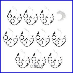 10x 2-Wire Earpiece with PTT and Noise Reduction for Motorola SL300 SL1600 Radio