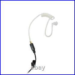 10x Acoustic Tube (2-Wire) PTT Earpiece for Hytera Radios PD355 PD360 PD365LF