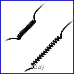 10x C-Shaped Earpiece for Motorola Two-Way Radio APX6000 DP4800 MTP850 XPR7550