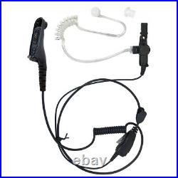 10x Clear Acoustic PTT Earpiece for Motorola Radios APX900 7000 XPR7580e XPR7550