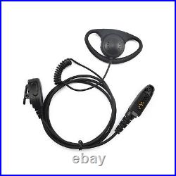 10x D-shaped Earpiece headset with PTT for Motorola GL200, EX500, EX600