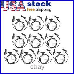 10x PTT Mic Earpiece Headset For Radio APX4000 APX6000 XPR7350 XPR7550 Radio