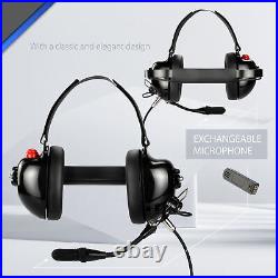 2-Way Radio Headphone with New Noise Isolating Design for Sepura STP8000