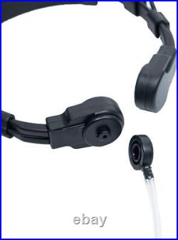 4pcs Throat Mic Headset Earpiece U94 Tactical PTT for Motorola Cls1110 Cp200
