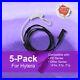5xAcoustic Tube PTT Earpiece (2-Wire) for Hytera Radios PD602G, PD60X, X1e, Z1p