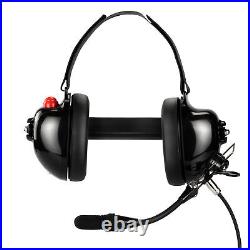 ArrowMax AHDH0032-BK-AX Headphone for Motorola XPR3300 XPR3500 XiRP8600 DEP500e