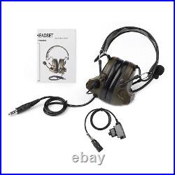 For AN/PRC-152 AN/PRC-148 U329 Radio 6-Pin U94 PTT Z Tactical H50 Headset