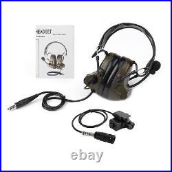 For AN/PRC-152 AN/PRC-148 U329 Radio 6-Pin U94 PTT Z Tactical H50 Headset