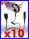 G-Shape Earpiece Headset with PTT Mic for Motorola Radios XPR3300, XPR3500e, DP260