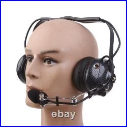 Head Headset for Two Way Radio Walkie Talkie Earpiece Electronics Communications