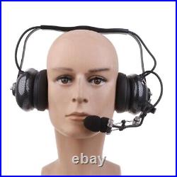 Head Headset for Two Way Radio Walkie Talkie Earpiece Electronics Communications