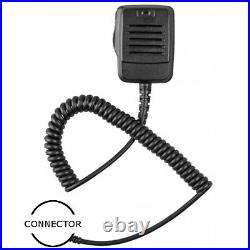 Heavy Duty Lapel IP67 Speaker Mic with 3.5mm Jack for Motorola EF Johnson Radios