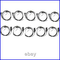 Lot 10 2-Wire Clear Coil Earphone for CLS1110 CLS1410 CLS1413 CLS1450 Radio