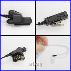 Lot 10 Palm Mic Surveillance Earpiece For APX4000 APX6000 APX6500 APX7000 Radio