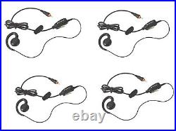 Motorola HKLN4455G Earpieces for CLP1010 CLP1040 CLP1060 Two Way Radios QTY 4