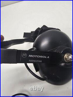 Motorola NMN6259A Medium Duty Two Way Radio XTS Headset with In-Line PTT