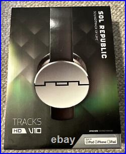 NEW SOL Republic Tracks HD Over The Ear Headphone BLACK