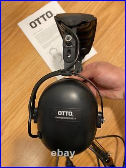 OTTO Noise Cancelling Headset for 2-way Radio with Push-in Talk Switch