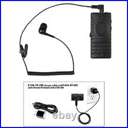 Pryme BTH-300-KIT1 BT Mic with Bud Earphone for Radios + Cell Phones Dual Pairing