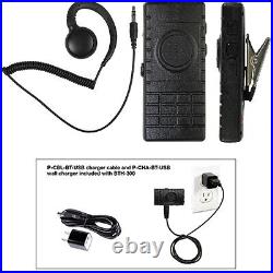 Pryme BTH-300-KIT4 BT Mic with Swivel G-Hook Earphone for Radios + Cell Phones