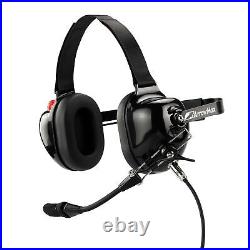 Racing Radio Headphone w. Boom MIC for Motorola PR400 Mag One A8 BPR40 EP450