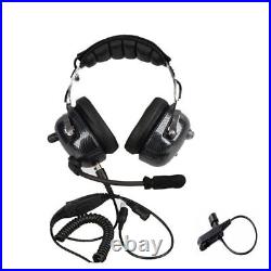 Radio Headset For Motorola DP2000 DP2400 DP2600 DP3441 XPR3300 XPR3500 XIR P6600