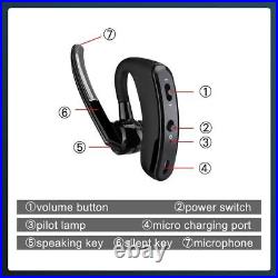 Retevis Bluetooth Earpiece Walkie Talkie Headset with Wireless Finger PTT