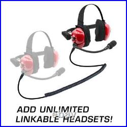 Rugged Radios H80 Track Talk Linkable Headset Bring The Conversation To The Tr