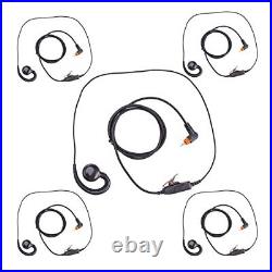 SL300 SL3500e Walkie Talkie Earpiece Radio Headset Compatible C-shape 5 pack