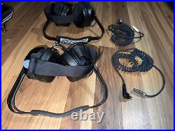 Speedcom Communication Headset(2) Dual Radio & Heavy Duty Motorola Headset Cable
