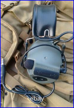 TCA Comtac III Headset Military Standard Plug Earphone For PRC 152 148 Radio New