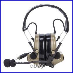 U94 PTT Tactical Headset Noise Reduction Headphone for Icom V8 V80 V82 Radio