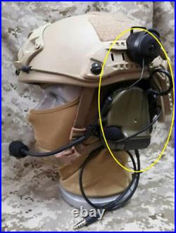US Comtac-III C3 Tactical Communication Headset Helmet Noise Reduction Earphone