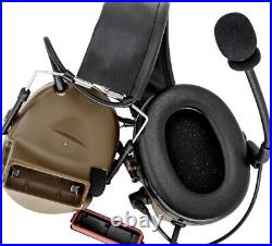 US Comtac III Headset Noise Reduction Headset For TCA PRC148 152 MBITR