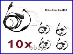 Wholesale 2-Wire Acoustic Tube PTT Earpiece for Motorola Radios SL300 SL8550e