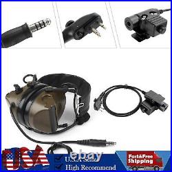 Z Tactical H50 Headset 6Pin U94 PTT For HYT TC-600 PD415 PD500 PD505 PD560 PD565