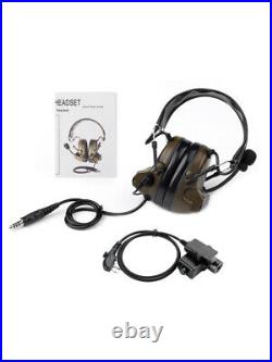 Z Tactical H50 Headset 6Pin U94 PTT For HYT TC-600 PD415 PD500 PD505 PD560 PD565