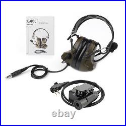 Z Tactical H50 Headset 6Pin U94 PTT For HYT TC-600 PD415 PD500 PD505 PD560 PD565